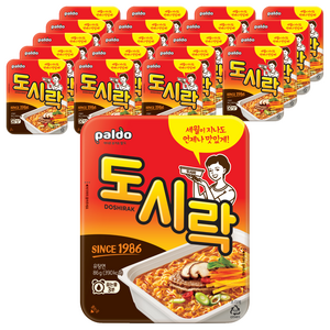 팔도도시락 컵라면 86g, 20개