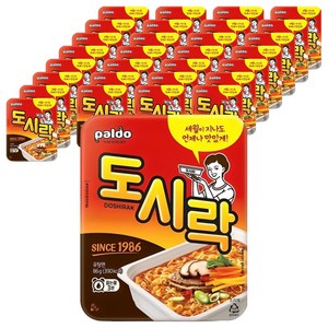 팔도도시락 컵라면 86g, 36개