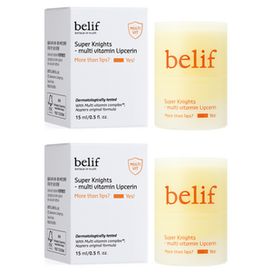 빌리프 슈퍼나이츠 멀티 비타민 립세린, 15ml, 2개
