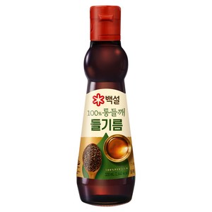 백설 100% 통들깨 들기름, 320ml, 1개