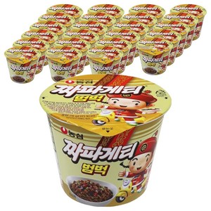 짜파게티 범벅 미니 컵라면 70g, 24개