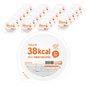 한채원 밥대신 저칼로리 현미 곤약밥, 150g, 24개