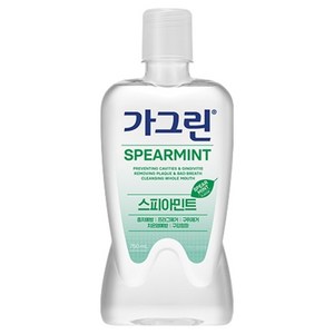 가그린 스피아민트 구강청결제, 750ml, 1개