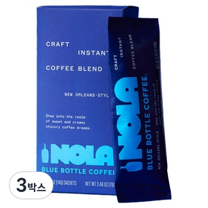 블루보틀커피 블랜드 놀라 크래프트 인스턴트 커피믹스, 14g, 5개입, 3개
