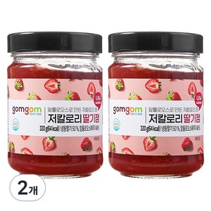 곰곰 저칼로리 딸기잼, 320g, 2개