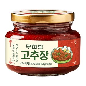 무화당 고추장, 1개, 250g