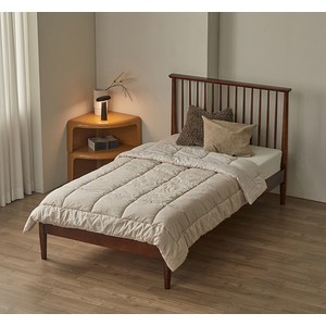 퍼니코 휴이 고무나무 원목침대 프레임 단품 방문설치