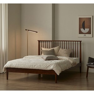 퍼니코 휴이 고무나무 원목침대 프레임 단품 방문설치