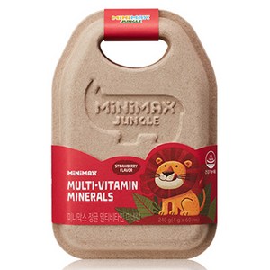 미니막스 정글 멀티비타민 미네랄, 60정, 1개