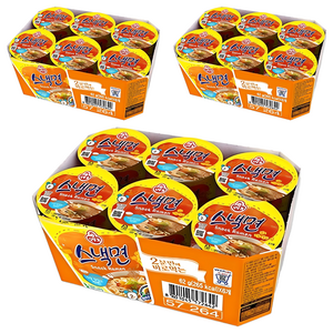 오뚜기 스낵면 컵라면, 18개