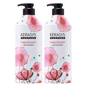 케라시스 퍼퓸 샴푸 러블리 앤 로맨틱향, 980ml, 2개