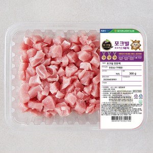 농협 포크빌 한돈 등심 카레용, 300g, 1개