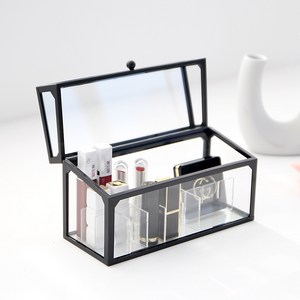 주앤지 화장품 조립식 립스틱 정리함, 1개, 블랙