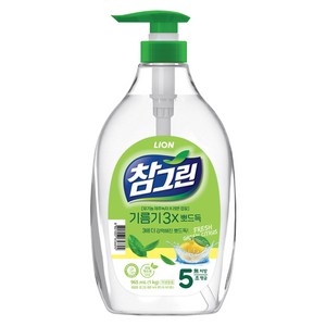 참그린 레몬 녹차 뽀드득 어드밴스 주방세제, 1kg, 1개