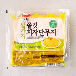 일가집 쫄깃치자단무지, 1kg, 1개