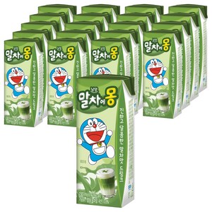 남양유업 말차에몽 우유, 190ml, 20개