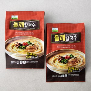 칠갑농산 들깨 칼국수, 387g, 2개