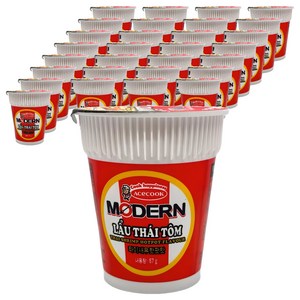 에이스쿡 베트남 미라우타이 컵라면 새우맛 67g, 36개