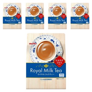 메이토 로얄 밀크티 분말, 400g, 5개