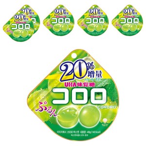 코로로 머스캣맛 젤리, 48g, 6개