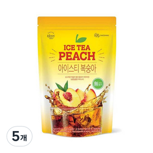 복음자리 복숭아 아이스티 파우더, 1kg, 1개입, 5개