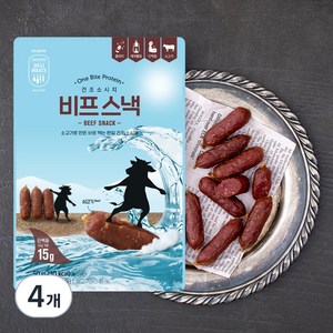 존쿡 델리미트 비프스낵, 50g, 4개