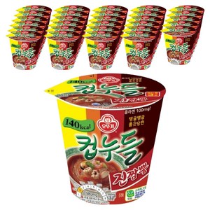 오뚜기컵누들 진짬뽕 컵 38g, 30개