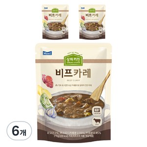 상하키친 비프카레, 170g, 6개