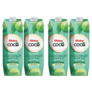 말리 코코넛워터, 1L, 4개
