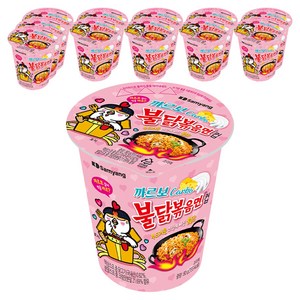 불닭볶음면 컵 까르보 80g, 12개