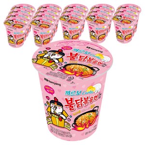 불닭볶음면 까르보 컵 80g, 18개