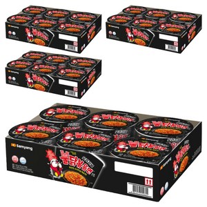 불닭볶음면 큰컵 105g, 24개