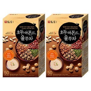 담터 호두 아몬드 율무차, 18g, 50개입, 2개