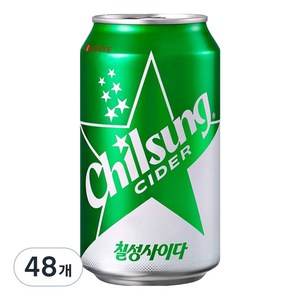 칠성사이다, 355ml, 48개