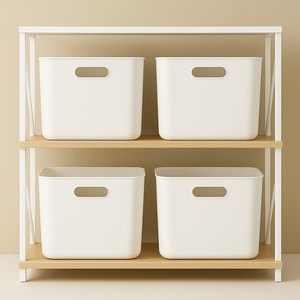 보노하우스 국내 제조 로코스 팬트리수납 정리 손잡이 바스켓