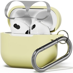 누아트 스무디 실리콘케이스 + 메탈 철가루 방지스티커(랜덤발송)