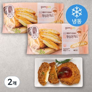 곰곰 에어프라이어 모짜렐라 등심 돈까스 (냉동), 450g, 2개