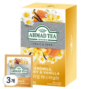 아마드티 캐모마일 허니 바닐라 차