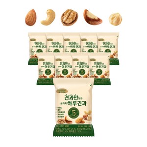 하루견과 견과만 담은 온가족 하루견과, 20g, 10개