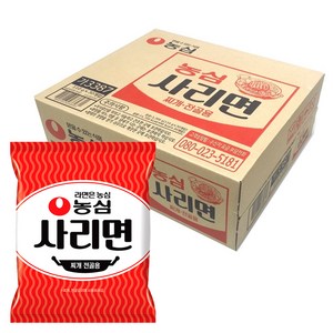 농심 사리면 110g, 30개, (5개입 X 6팩 X 1박스)