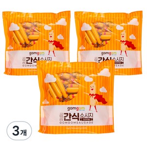 곰곰 간식 소시지 오리지널, 1kg, 3개