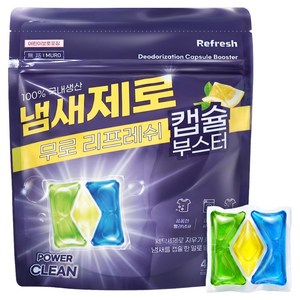 무로 리프레쉬 냄새제로 부스터 캡슐세제, 40개입, 1개