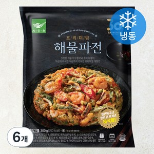 사옹원 프리미엄 해물파전 (냉동), 300g, 6개