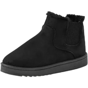 착한구두 여성용 클로이 페이크퍼안감 첼시 방한 부츠 WTACR4c261