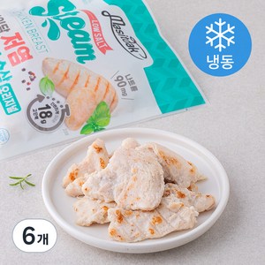 맛있닭 저염 스팀 닭가슴살 오리지널 (냉동), 100g, 6개