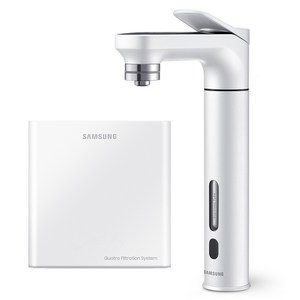 삼성전자 BESPOKE 정수기 + 메인 파우셋 정수 전용 알루 화이트 RWP71110AAWM 방문설치