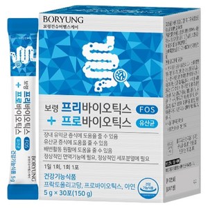 보령 프리바이오틱스 프로바이오틱스 유산균, 150g, 1개