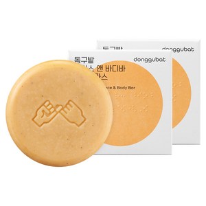 동구밭 페이스 앤 바디바 클렌징 비누 레몬그라스, 120g, 2개