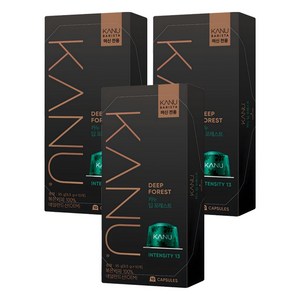 카누 바리스타 머신 전용 캡슐커피 딥포레스트