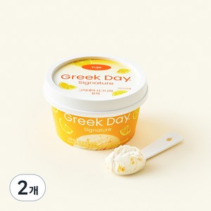 그릭데이 시그니처 유자, 100g, 2개